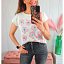 Camiseta Flores Rosas